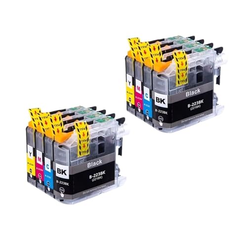 Cartouche d'encre LC223 haute précision pour imprimante Brother J5320DW et J680DW