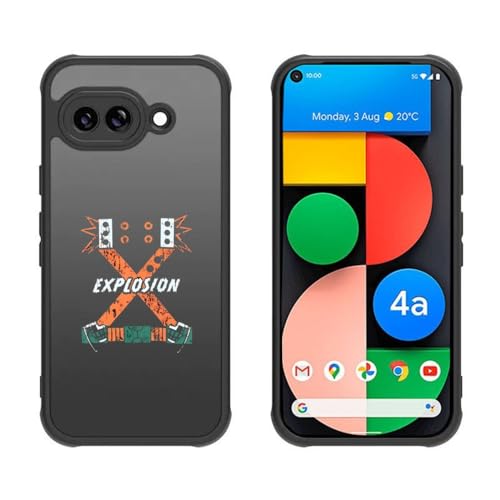 ヒロアカ Google Pixel 7A/8A/9A ケース スマホケース 携帯カバー レンズ保護 電話カバー 互換性のある 兼用性 手触りが良い 軽量 薄型 防塵 滑り止め 指紋防止 耐衝撃 全面保護 脱着簡単