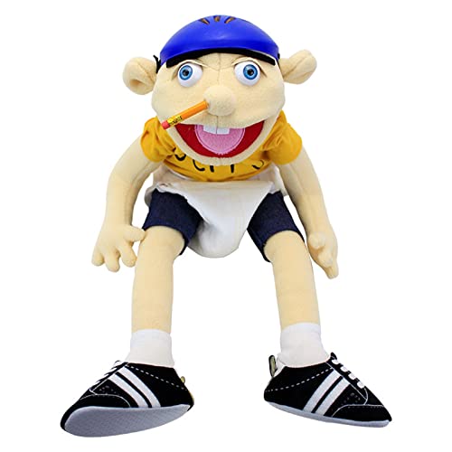 Jeaf-F Puppet Plush Toy,Jefffrry Sister/Mom/Dad Soft Plush Toy, Hand Puppet for Play House,for Kids Birthday Christmas Halloween Party Gift
