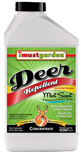 I Must Garden Deer Repellent Concentrate – 32oz: Mint Scent Deer Spray