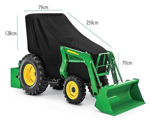 Housse de tracteur imperméable 420D bâche de protection avec cordon et boucle