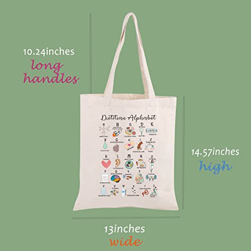 Bolso Tote para Nutricionistas de Poliéster Suave miniatura 4