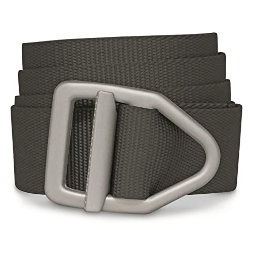 Bison Designs Light Duty Gunmetal Buckle Belt - Medium - Black