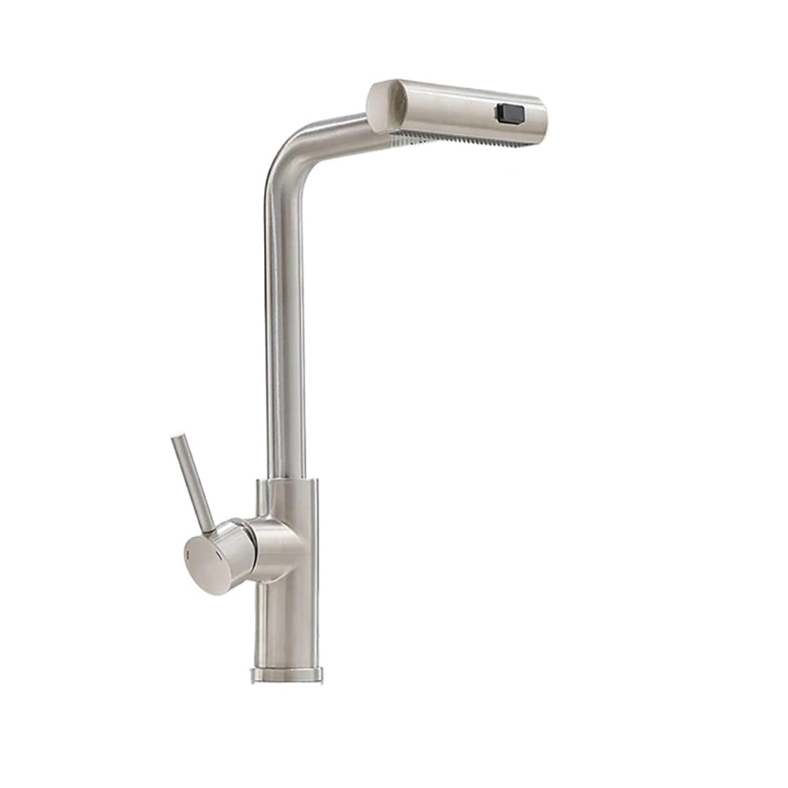 Robinet cuisine extractible mitigeur évier nickel brossé G9/16 argenté