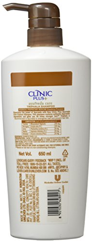 Image of Dove Intense Repair Shampoo, 1L & Clinic Plus Ayurveda Care Triphala Shampoo, 650ml