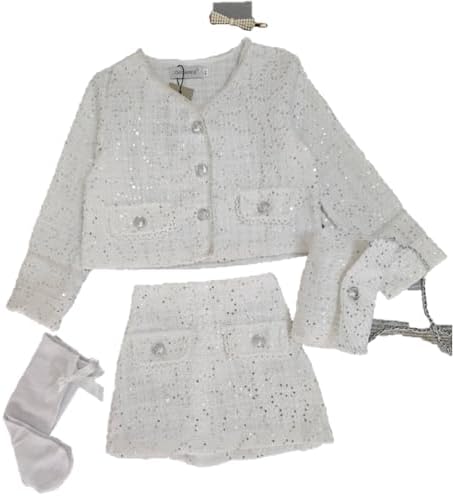 Lot De 6 : Ensemble 3 Pièces Veste, Jupe Et Sac