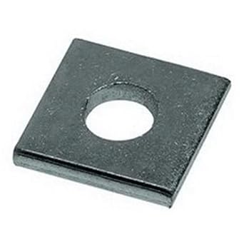 Unistrut P1063EG Electrogalvanized Steel 1 Hole Square Washer 3/8 Inch
