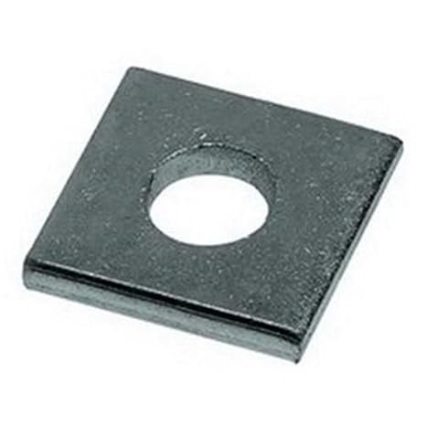 Unistrut P1063EG Electrogalvanized Steel 1 Hole Square Washer 3/8 Inch