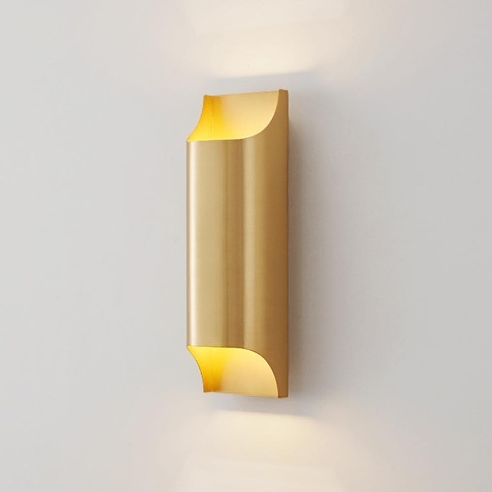 SXSCARKX Modern Wall Sconce, d Black Lighting Fixtures, Bedroom Mounted Lights with 3000K, Mid Century Bathroom Vanity Metal Lamp for Living Room Hallway
