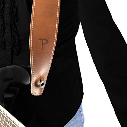Perri’s Leathers Ltd. – Sangle de Guitare – Cuir de Baseball (série) – Marron – Ajustable – Pour Guitares Acoustiques… - Les Beatles, Paul McCartney, John Lennon, RIngo Starr, George Harrison Perri's Leathers Ltd. - Sangle de Guitare - Cuir de Baseball (série) - Marron - Ajustable - Pour Guitares Acoustiques… – Image 5