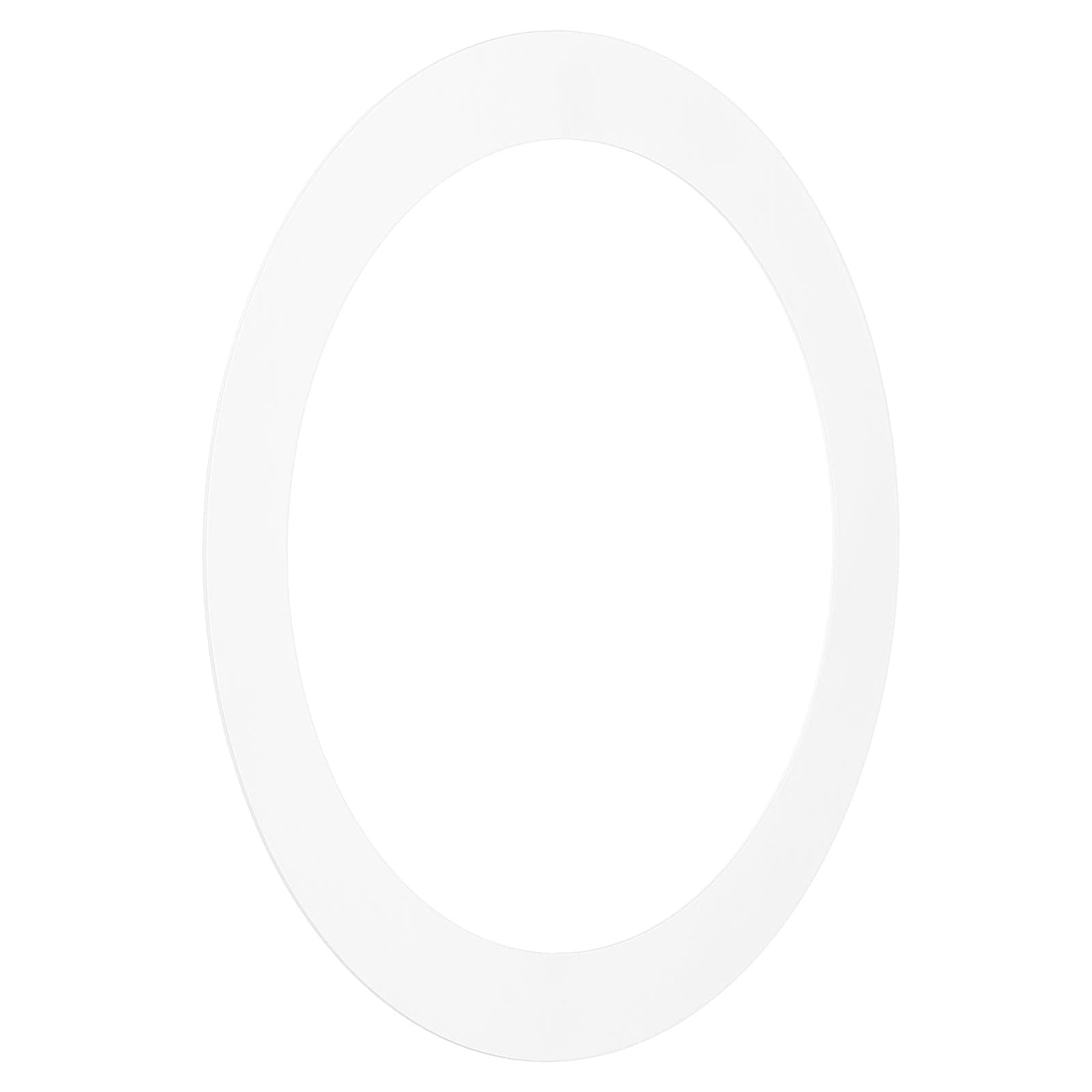 TA-VIGOR 5.91" ID Goof Rings for Recessed Light, 1 Pack Metal Goof Rings Cover Recessed Light Trim Matte Finish for Ceiling Wall Can Downlights
