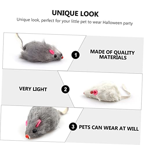 VANZACK 36 Peças rato brinquedo suprimentos para gatos brinquedo gato falso brinquedos brinquedo pel