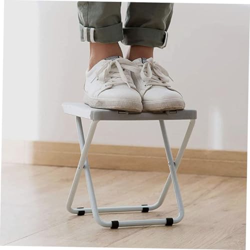 Tabouret d'extérieur léger et pliable avec base antidérapante pour camping - 3