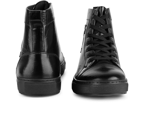 Image of LOUIS STITCH All Day Wear Lace-Up for Men | Comfortable Sneaker | LSP-SNK-AVI-High Ankle Lace-Up