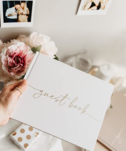 Wedding Guest Book - Perfect Guest Book Weddings Reception, Baby Shower, Polaroid Guest Book For Wedding And Special Events - 100 Blank Pages For Wedding Sign In, Photos - Elegant And Hardcover #TOP1