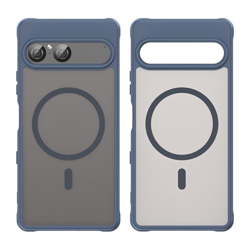 Image of Compatible with Sony Xperia 10 VII Case Cover,Compatible with MagSafe,Anti-Fall,Compatible with Sony Xperia 10 VII 5G XQ-FE54 XQ-FE72 Cell Protective Phone Case Blue