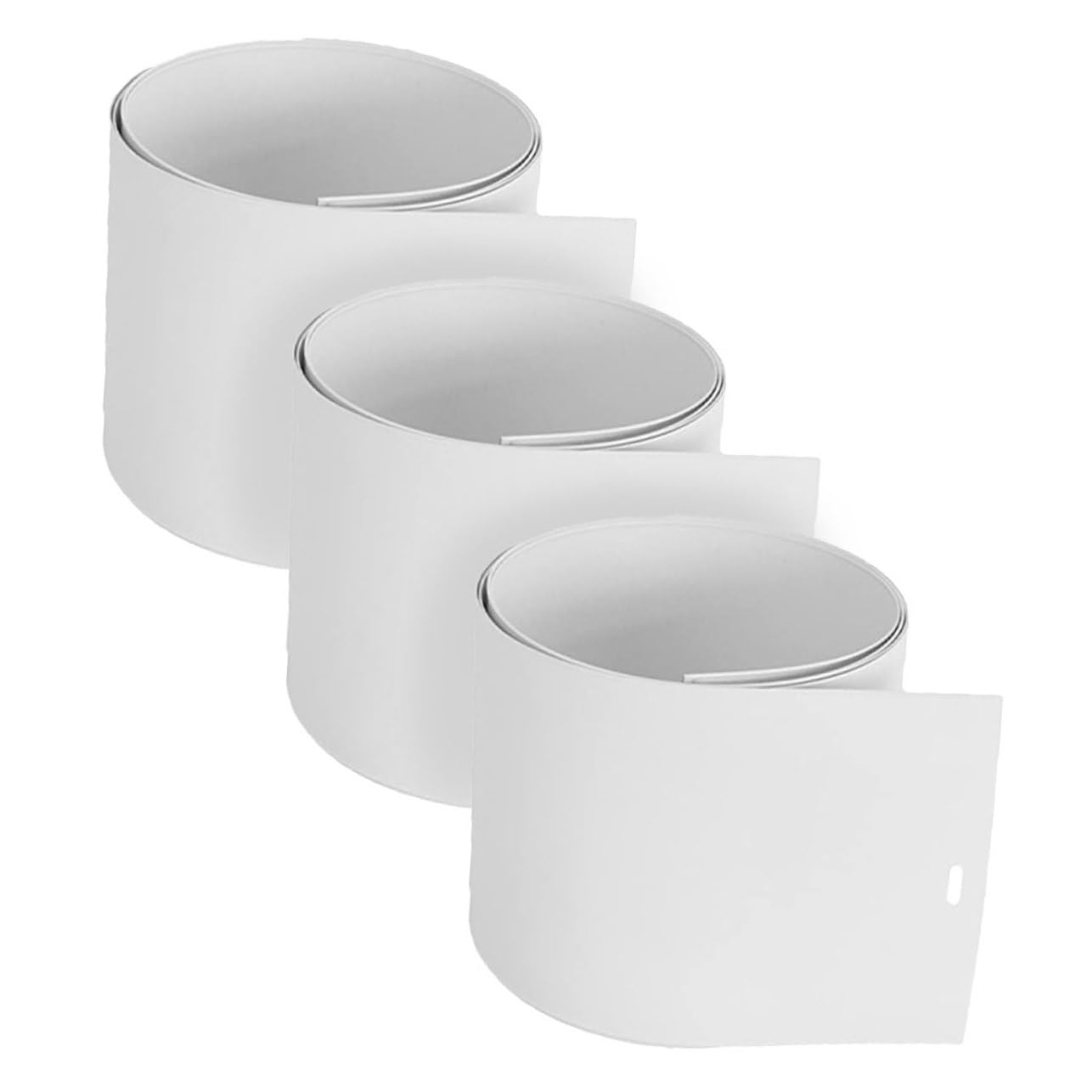 RORPOIR 3pcs Blinds Accessories Window Blinds Shutters Vertical Blind Slats Blind Repair Slats Blind Repair Parts Slats for Vertical Blinds Apartment Blinds Slats White PVC Panel Replace