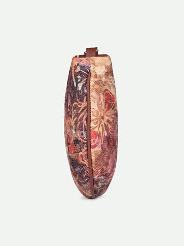 Image of ZOUK 100% PeTA Approved Vegan Leather Print Shoulder Bag for Women