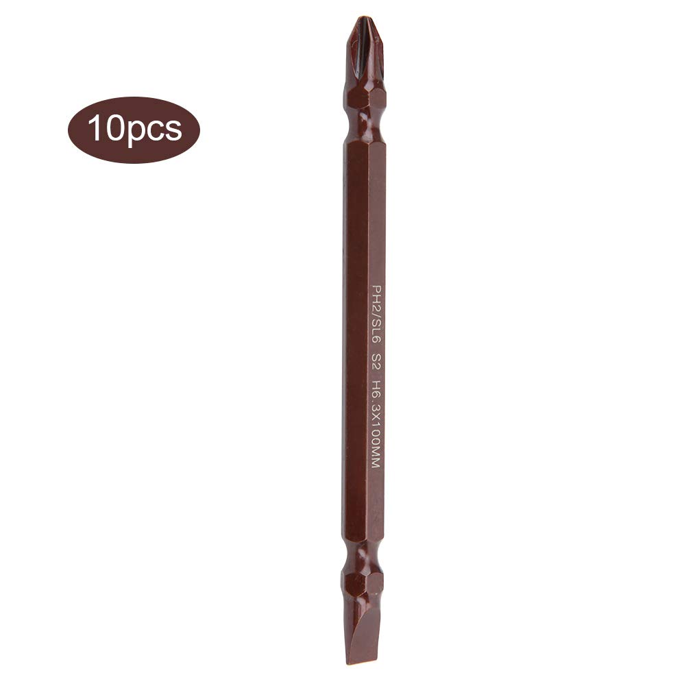 Magnetic Double Ended Screwdriver Bits - 10pcs -9