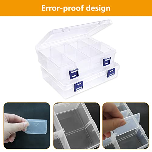 LOREC 3 Pezzi di 8 Griglie Scatola di