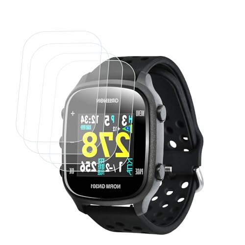 �t�B�����y4���Z�b�g�zTHE GOLF WATCH NORM �U Plus �Ή� �p�̃t�B���� �ی�t�B�����yYLPINGAA�z �����ߗ� ���˒ጸ �w��h�~�����x�C�A�h�~ �ɔ� �������� ��U�h�~ �����ȒP TPU��