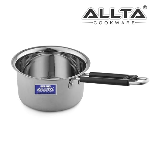 Image of ALLTA Stainless Steel Regular Saucepan /Tea Pot /Milk Pot - 1700ML | Diameter - 18cm