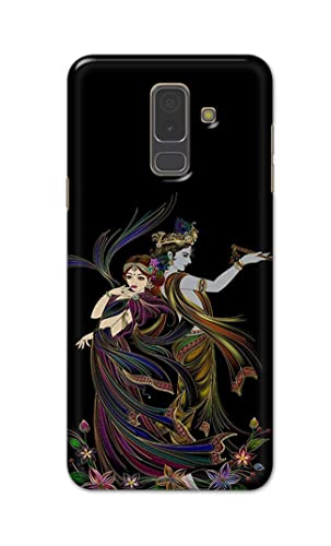 Image of Lord Radha and Krishna Hard Back Case Cover for Samsung Galaxy A6 Plus (2018) (6.0 inch) / Samsung J8 (2018), J810F / DS Back Cover -(J5) VNS2223