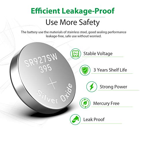 Licb 20 Pack Sr927Sw 395 399 Ag7 Battery 1.5V Watch Batteries #TOP4