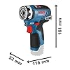 Bosch Professional 12V System Akku Bohrschrauber GSR 12V-35 FC - FlexiClick System (ohne Akku/ Ladegerät)