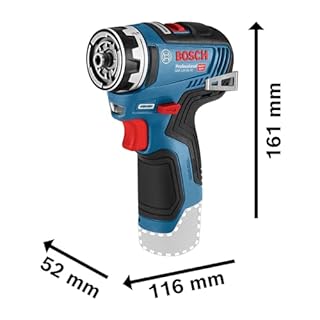 Bosch Professional 12V System Akku Bohrschrauber GSR 12V-35 FC - FlexiClick System (inkl. 2x 3.0Ah Akku, Schnellladegerät GAL 12V-40, 4x Aufsätze, L-BOXX)
