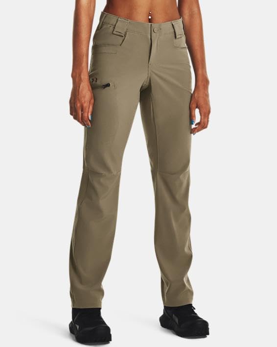 Under Armour Womens Defender Pants, (251) Bayou / / Bayou, 14