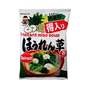 Amazon.com : Shinsyu-Ichi Miko Instant Miso Soup Spinach 5.76oz