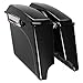 Ambienceo Stretched Extended Saddlebags Painted for 1993-2013 Harley Touring Electra Street Road Glide 1994 1995 1996 1997 1998 1999 2000 2001 2002 2003 004 2005 2006 2007 2008 2009 2010 2011 2012 13