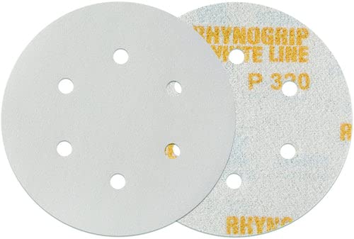 Indasa – Disque Rhynogrip Blanc Line ø150 6 F P120