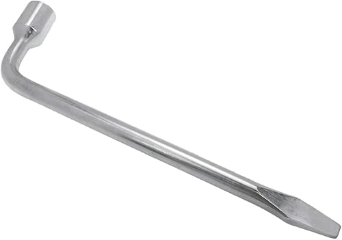 Miniatura 8 de Semetall Llave de llanta de repuesto de coche de 0.748 in, herramienta de reparación de zócalo de extremo ranurado,Herramienta de reemplazo de