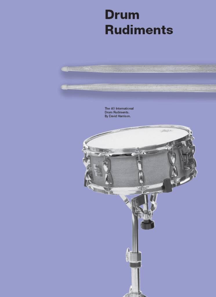 Drum Rudiments Chart. Drums.