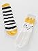 Cute Fashion Crown Stripe Knit Socks Baby Boys Girls Unisex (Medium (2-4 Years))