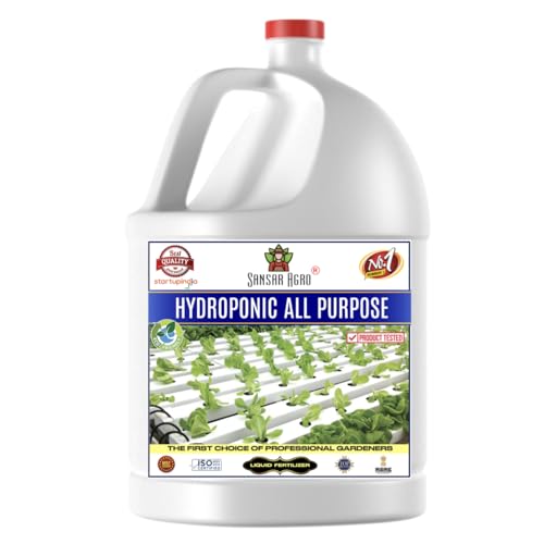 Sansar Agro® Hydroponic All Purpose Liquid Fertilizer for all Plants. (500 ml)