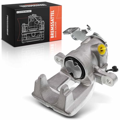 Frankberg Étrier de frein Pince de frein Essieu Arrière Gauche fonte d'Aluminium Compatible avec C4 LA LC LR 307 3A/C 307Break 3E 307CC 3B 307SW 3H 3E/3H...