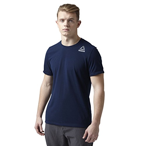 Reebok Wor Sl Sup Tee T-Shirt Uomo - Blu (Blu