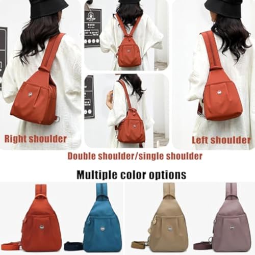 Waterproof 2-Way Commuter Bag, Preferablen Bag, Waterproof Oxford Large Capacity Convertible Shoulder Bag, Anti-Theft Travel2