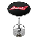 Budweiser Chrome Pub Table