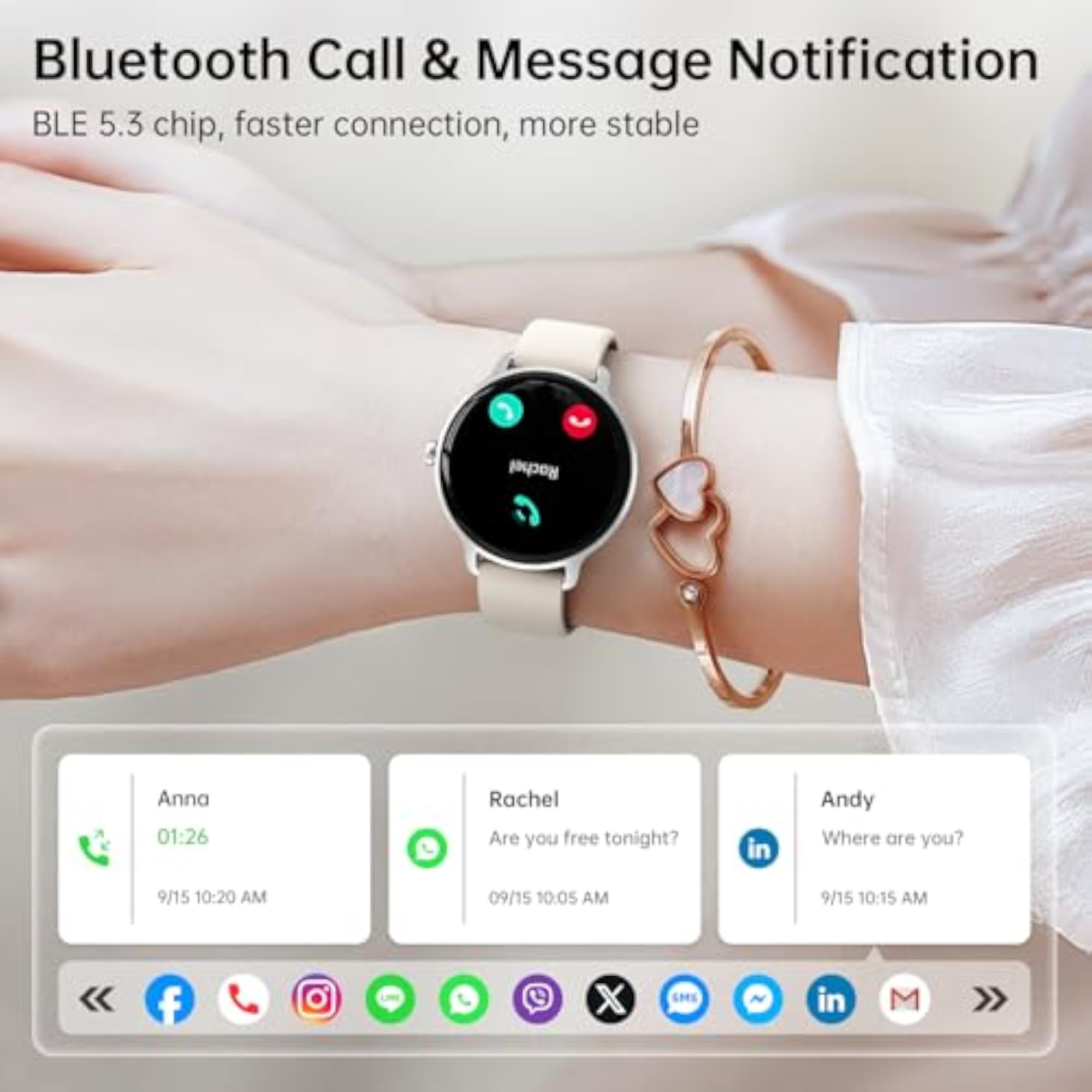 Women's Smart Watch, Stylish Gift