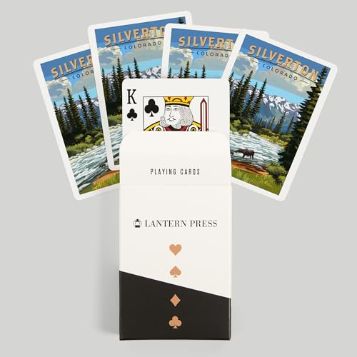 Lantern Press Baraja de 52 Cartas de Poker miniatura 6