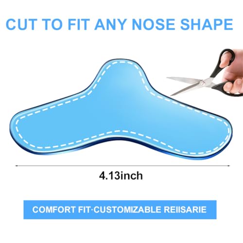 CPAP Nasenpads 8 Stück Cpap Nasenbrücke für Masken Universelle Passform Nasenpolster Cpap Zubehör Schützen Sie Ihre Nase und reduzieren Sie gleichzeitig CPAP Maskenlecks