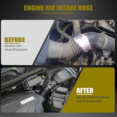 Image of SecosAutoparts 3.5L Air Intake Hose, Fit for Honda Pilot 2016-2021, Odyssey 2018-2021, Ridgeline 2017-2020, Passport 2019-2021 V6, Replace# 17228-5j6-a10 172285J6A10