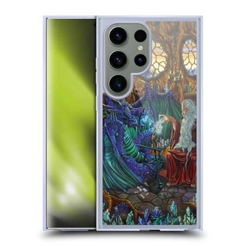 Coque Samsung Galaxy S24 Ultra 5G flexible MagSafe imprimée avec l'oeuvre Amitié de Dragon