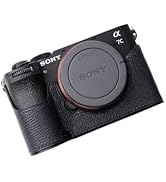 Amazon.com : Iborrys Camera Genuine Leather Half Case ，Compatible