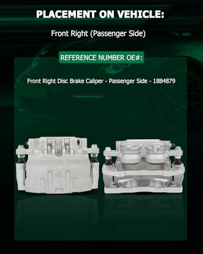 Image of SCITOO Front Right Brake Caliper With Bracket 18B4879 Compatible For Cadillac For CTS 2003-2008 For Cadillac For STS 2005-2008