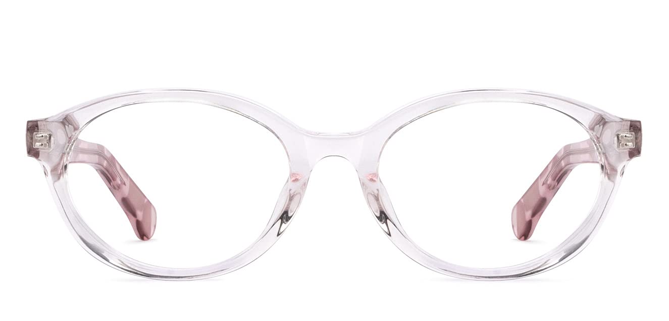 Hooper By Lenskart For Kids Age 5-8 yrs| Transparent Zero Power Bluecut & Antiglare Computer Eyeglasses For Eye Protection And Strain | Full Rim Round | HP E15687M